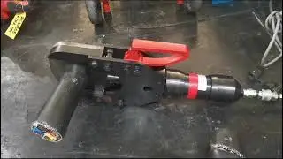 BETE PC-132L Hydraulic cutting head, it can easily cut large diameter cables with wire rope armor