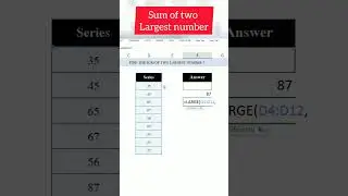 #excel #exceltips #knowledge #shorts #exceltutorial #viral #excelinterview
