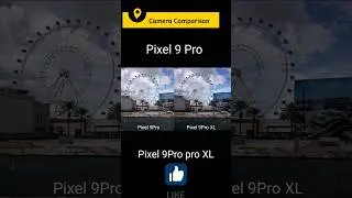 Google pixel 9 Pro vs Google pixel 9 Pro XL camera comparison #googlepixel #googlepixel9pro