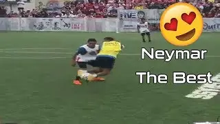 Watch what Neymar did when he challenged him ! Great skill 😍