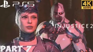 INJUSTICE 2 PS5 WALKTHROUGH GAMEPLAY PART 7 - BREAKING AND ENTERING / No Commentary