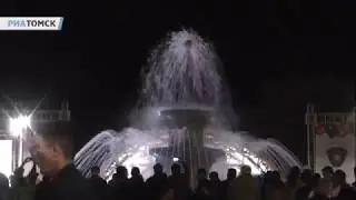 Томск / Фонтан на Новособорной площади