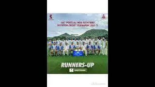 All india Buchi Babu tournament 2024 champions Hyderabad#cricket #trending