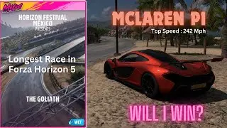 Forza Horizon 5 Free Download | Attempting the Longest Race in McLaren P1 #forzahorizon5 #mclaren