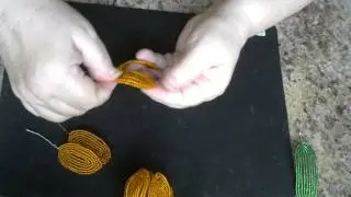 Рябчик императорский из бисера. Мастер - класс.