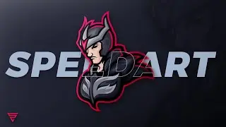 DARK KNIGHT | MASCOT LOGO | SPEEDART @silverrgraphics