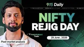 Volatile Monthly Expiry Loading ? | 29 June | 915 Daily