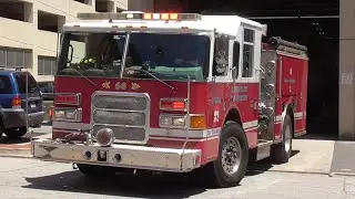Baltimore City Fire Dept. Engine 2 (Reserve) Responding