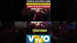 Esteban Villegas reitera su palabra de sacar a #DURANGO del atraso y la crisis económica