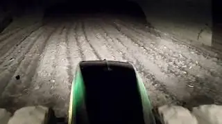 Нічне боронування John Deere 8530, весна 2020