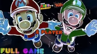 Bowser's Fury - Full Game 100% Walkthrough Gameplay (2 Players)