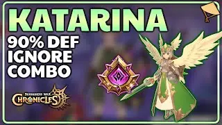 CASUAL 100 TO 0 NUKES with KATARINA - Summoners War Chronicles (Wind valkyrja)