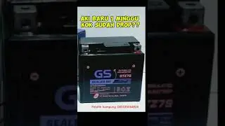Aki baru 1 Minggu kok udah Drop??