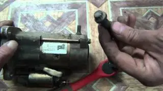 Removing the starter from a Gazelle Kamens