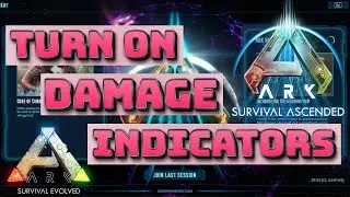 How to turn on Damage Indicators in ARK + ASA