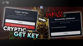 Cara Bypass Get Key Executor Cryptic 🔥