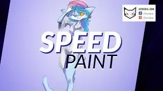 Laura coloring speedpaint (remake version)