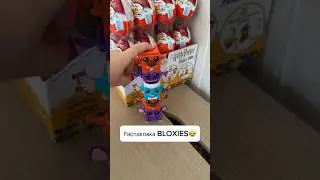 Распаковка BLOXIES #распаковка #ребенокблогер #bloxies #распаковкапосылок #распаковкакиндеров