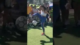 Football / Soccer Tekkers/skills, She is Amazing, Superb, Cool, Impressive, Talented, extraordinary.