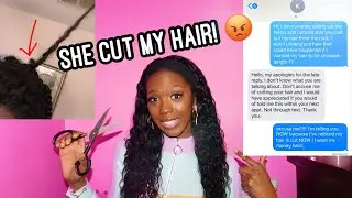 STORYTIME: MY HAIRDRESSER CUT MY HAIR OFF! 😡🤬