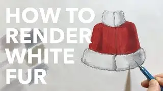 Fashion Illustration Tutorial: White Fur