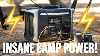 Anker POWERHOUSE 757 Battery! | Off-Grid Camping power...