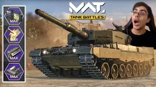 New Leopard 2A4 in MWT Tank Battles — This Tank SHREDS Everything!