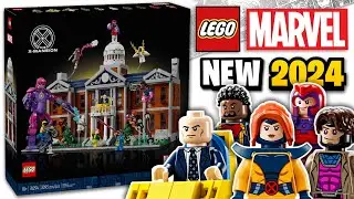 LEGO Marvel The X-Men: X-Mansion 2024 Modular OFFICIALLY Revealed