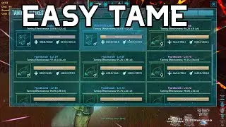 How I Tamed 300 Fjordhawk | Ark Official PVP 🍭