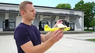 Test RC LIETADLO FX803 Piper J-3 CUB 2,4Ghz 2CH RTR