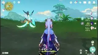 Genshin Impact - Dungeon speed run - Ayaka / Qiqi / Raiden / Barbara
