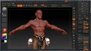 Zbrush Character Production Tutorial 19 Subtool Master