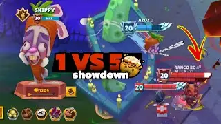 The strong team challenges me!! 🤯 (The easiest challenge turned into the impossible!!) 😵| Zooba
