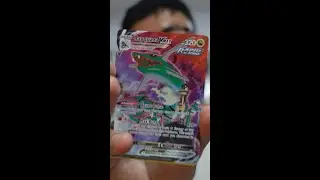Pulling RAYQUAZA VMAX TRAINER GALLERY From Silver Tempest! #shorts