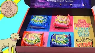 NEW! Bazooka Push Pop Gummy Roll Candy Dispenser Review