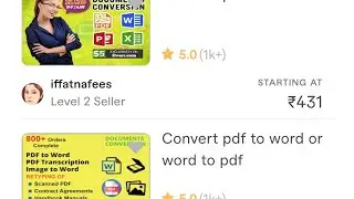 money earning by converting pdf to word , copy paste