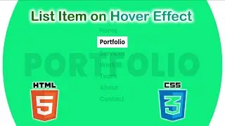 Create Awesome-Looking List Item With Hover Effect || Only HTML & CSS || Tap & Lean