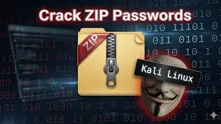 How to Crack ZIP File Passwords in Kali Linux (Ethical Hacking Tutorial)