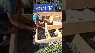 We complete the corner step. Terrace construction. Part 16 