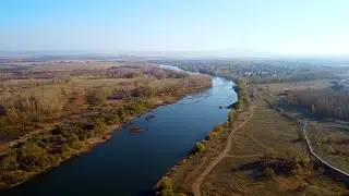 Река Белая. Город Салават. Осень 2021 г.