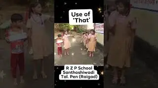 English Activity - use of That