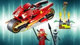 Lego Ninjago Kai's Blade Cycle Review! (HD)