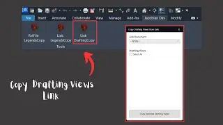 Revit API MVVM: Revit Link Drafting Views Copy Plugin