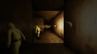 👉🦋 💀КАКАЯ ОНА ОГРОМНАЯ #shorts #scared #игры #кооператив #backrooms #2024