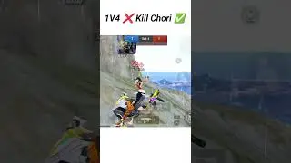 1V4 Nhi Kill Chori 🤣 #shorts #viral #shortfeed #bgmi #clutch #dcsradioyt