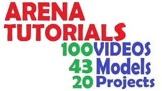 Arena Simulation Tutorials / Arena Video Tutorial videos /100 Videos + 43 Arena Models + 20 Projects