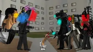 skibidi boss,titantvmaninfected VS titancameramantitantraficmantitanspeakermantitansirenmancameraman