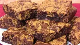 Chocolate Chip Cookie Brownie Bars! An Easy Chocolate Treat | Cooking With Carolyn
