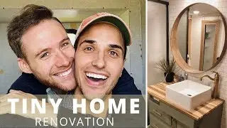 Gay Couple's TINY HOUSE adventure | RV Renovation