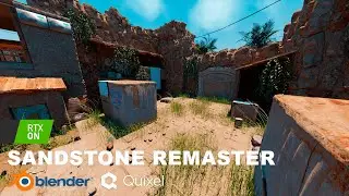 «Sandstone» Remaster | Ремастер карты Sandstone из Standoff 2 с улучшенной графикой и RTX